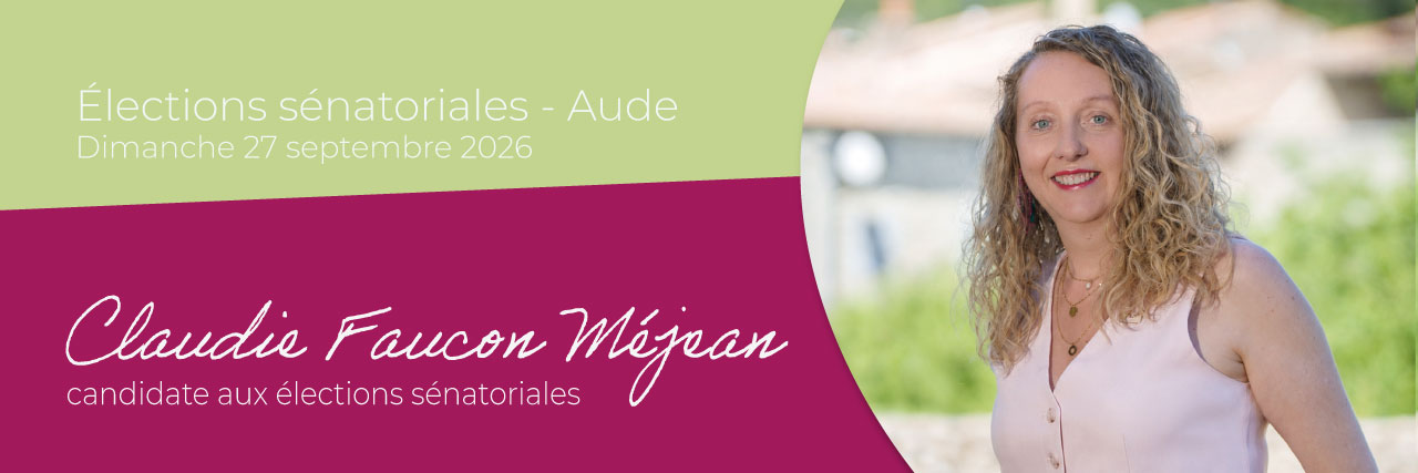 Claudie Faucon-Méjean — Élections sénatoriales Aude 2026